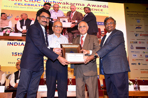 Ramky Infrastructure Limited has won the 15th CIDC Vishwakarma Awards 2024 in the categories of Best Professionally managed Company.