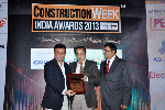 Ramky Infrastructure Limited honored Construction Week India Awards 2013 under Corporate Social Responsibility category